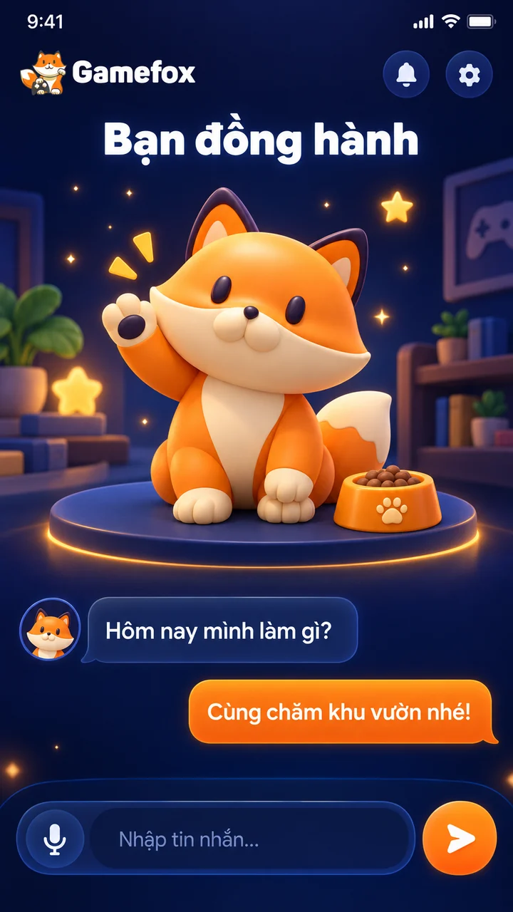 Màn hình bạn đồng hành AI
